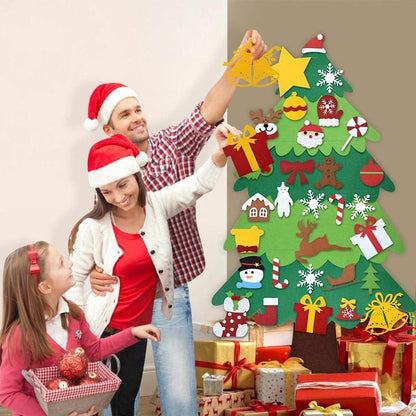 🎄Weihnachtsausverkauf 49% Rabatt🔥DIY Filz Weihnachtsbaum (2024 NEU AKTUALISIERT)