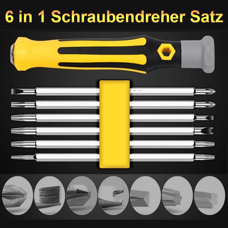 Schraubendreher 1 Satz (6 Stück)