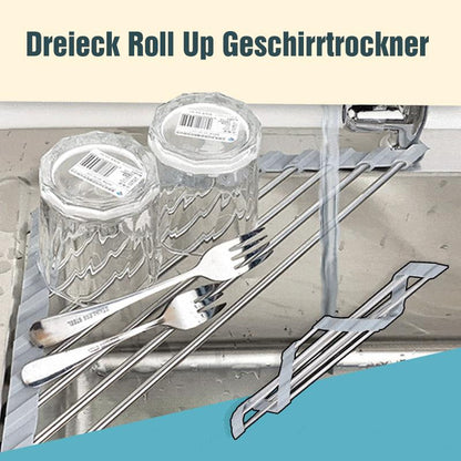 Dreieck Roll Up Geschirrtrockner