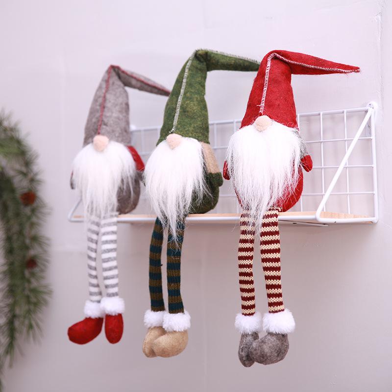 Weihnachten Gesichtslosen Puppe Ornament