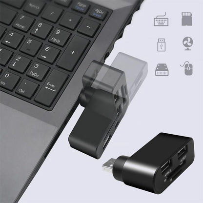 4 in 1 drehbarer USB