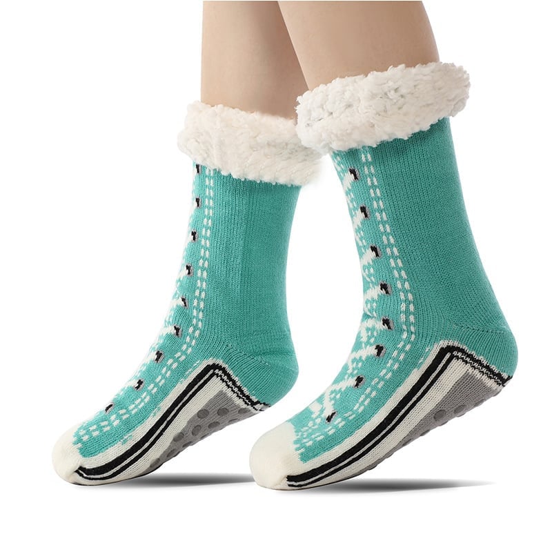 Ultra-dicke Kaschmir-Hausschuhsocken