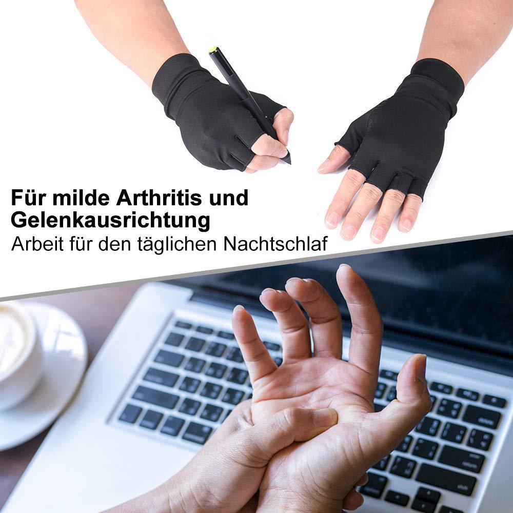 Bequee Anti-Arthritis-Schmerzen Handschuhe