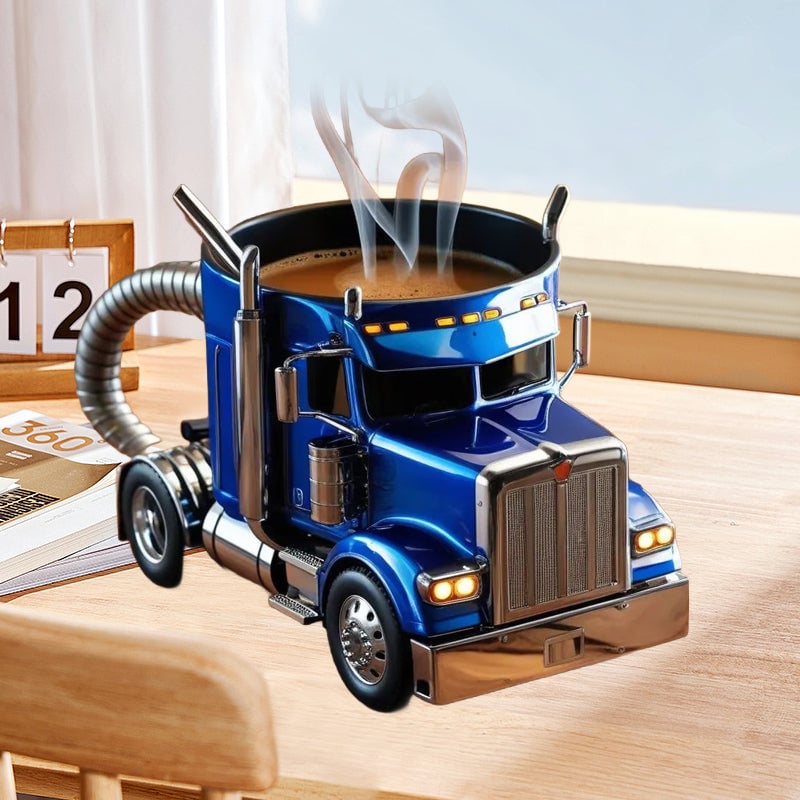 Handgefertigte Truck Kaffeetasse