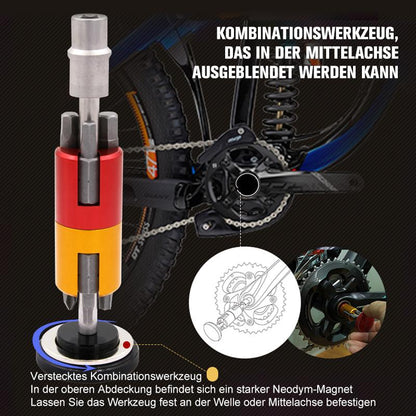 ALLES IN EINEM Hohlwellenkurbelgarnitur