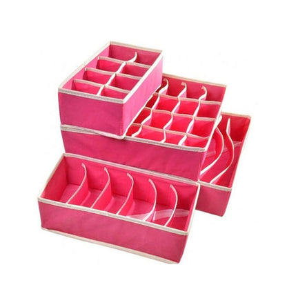 Faltbarer Kleiderschrank Unterwäsche Organizer (4 Stk im Set)