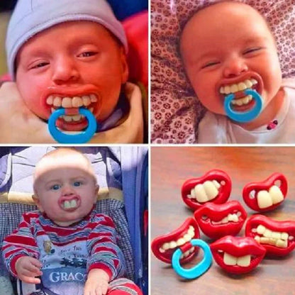 Lustige Zahn Baby Schnuller