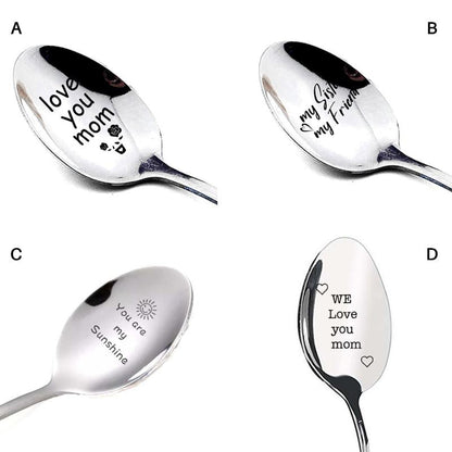 Edelstahl Valentine Löffel