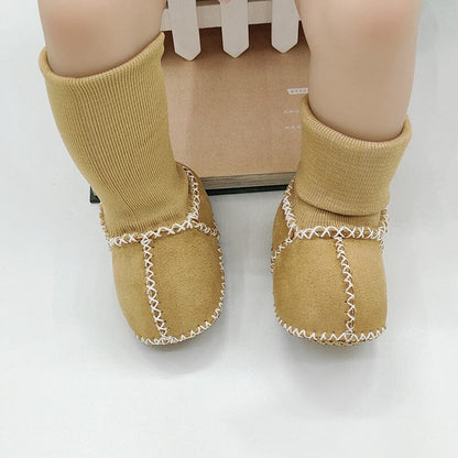 Warme Pelz-Babysocken