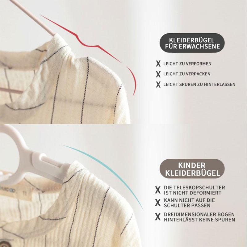 Einziehbarer Kleiderbügel für Kinder