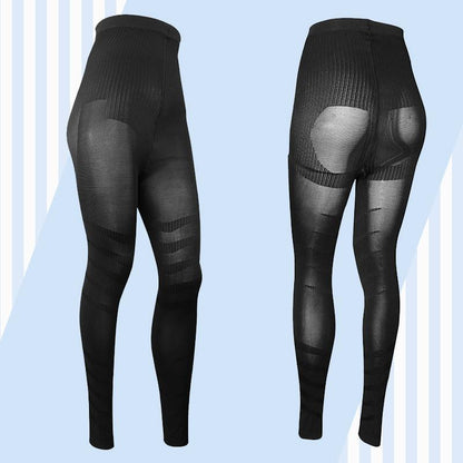 Hose mit hoher Taille