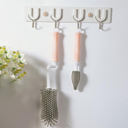 Reinigungsbürstenset aus 360-Grad-Schnuller aus Silikon