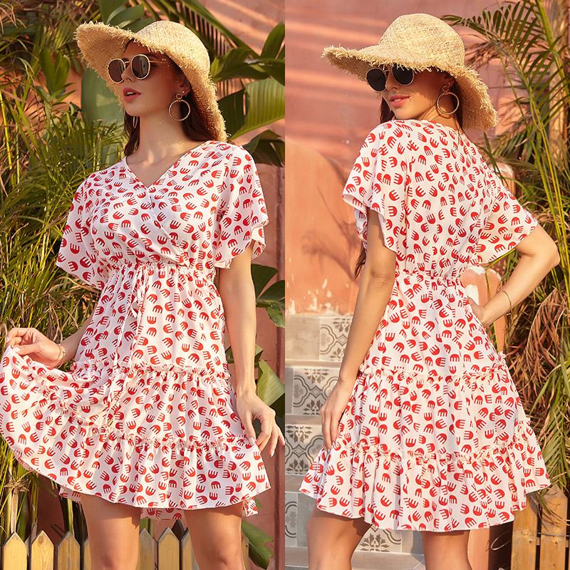 Damen Sommer bequemes Kleid
