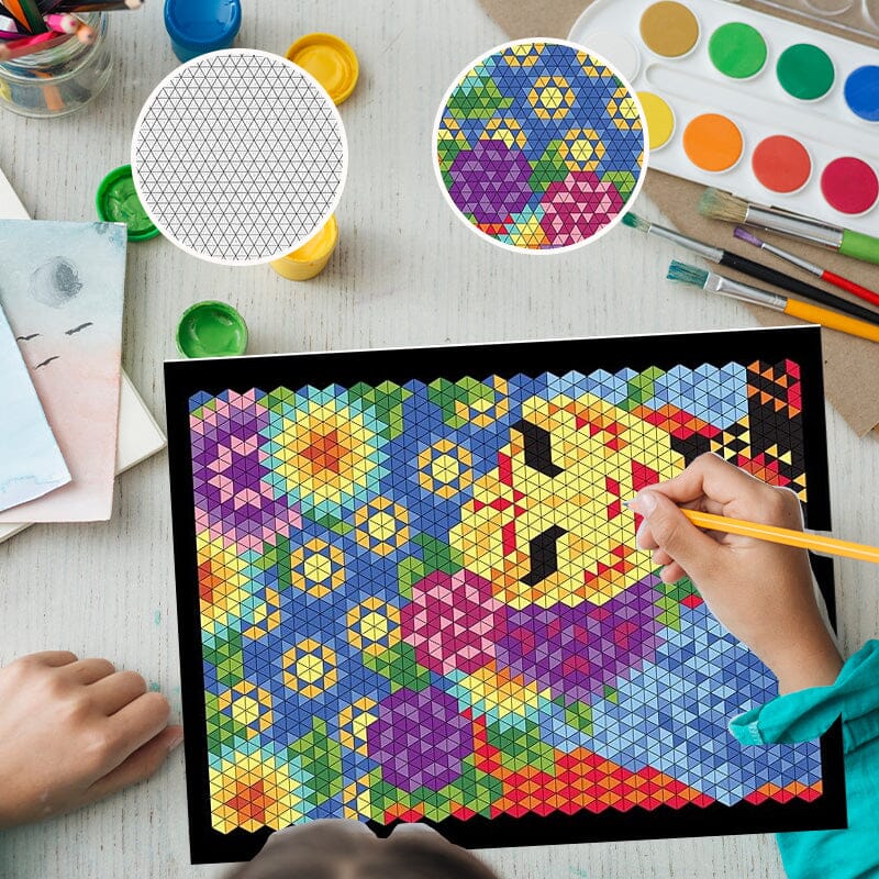 🔥Letzter Tag der Aktion: 49% Rabatt🎨100 QUEST Farben nach Zahlen Buch