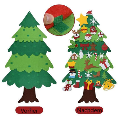 🎄Weihnachtsausverkauf 49% Rabatt🔥DIY Filz Weihnachtsbaum (2024 NEU AKTUALISIERT)