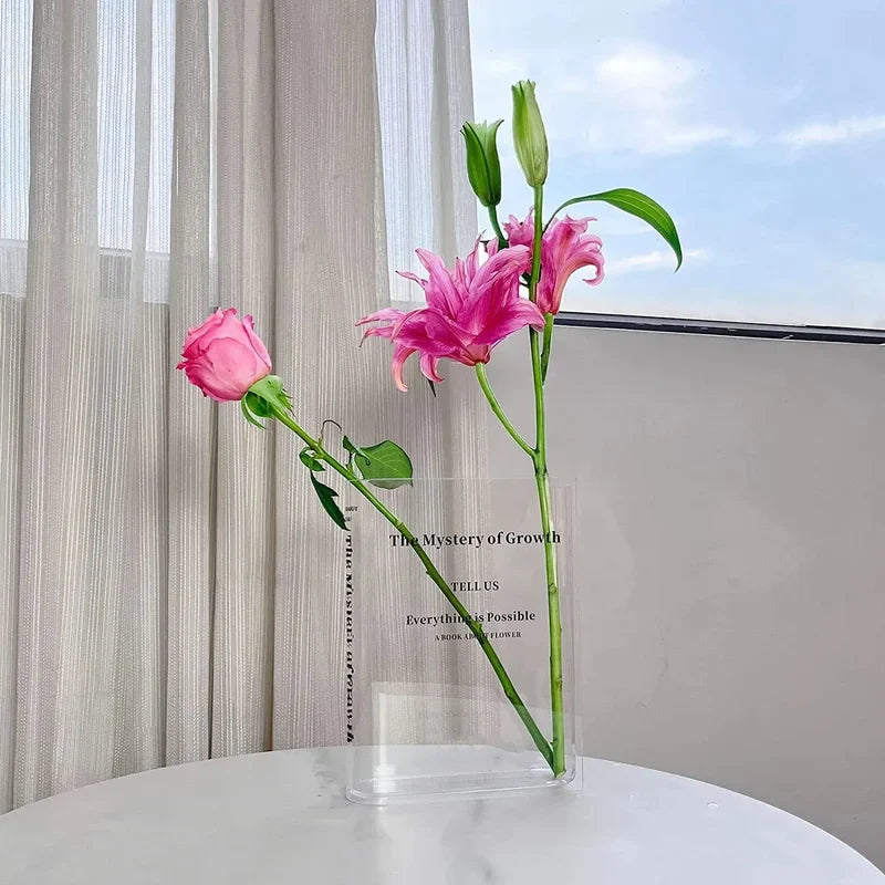 🌷Buchförmige Vase aus Acryl🌷