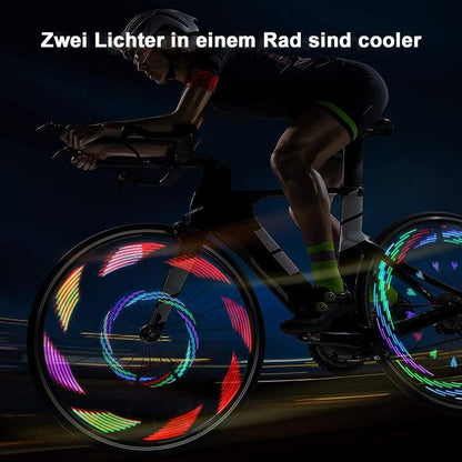 Fahrrad wasserdichte Warnleucht