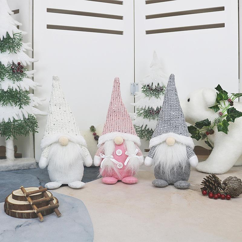 Weihnachten Gesichtslosen Puppe Ornament