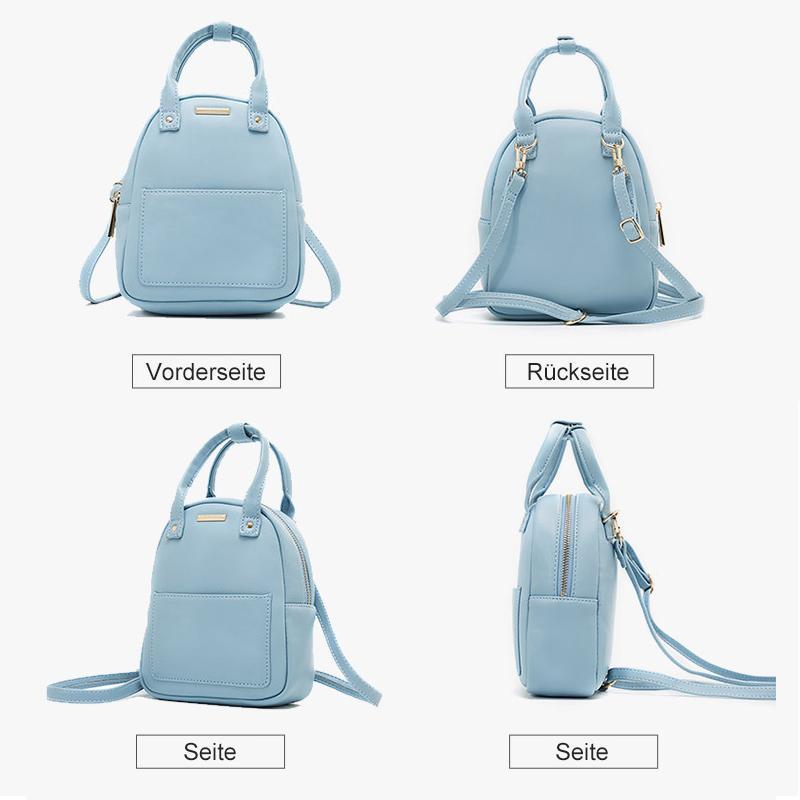 Damen PU Leder Süßer Mini Rucksack