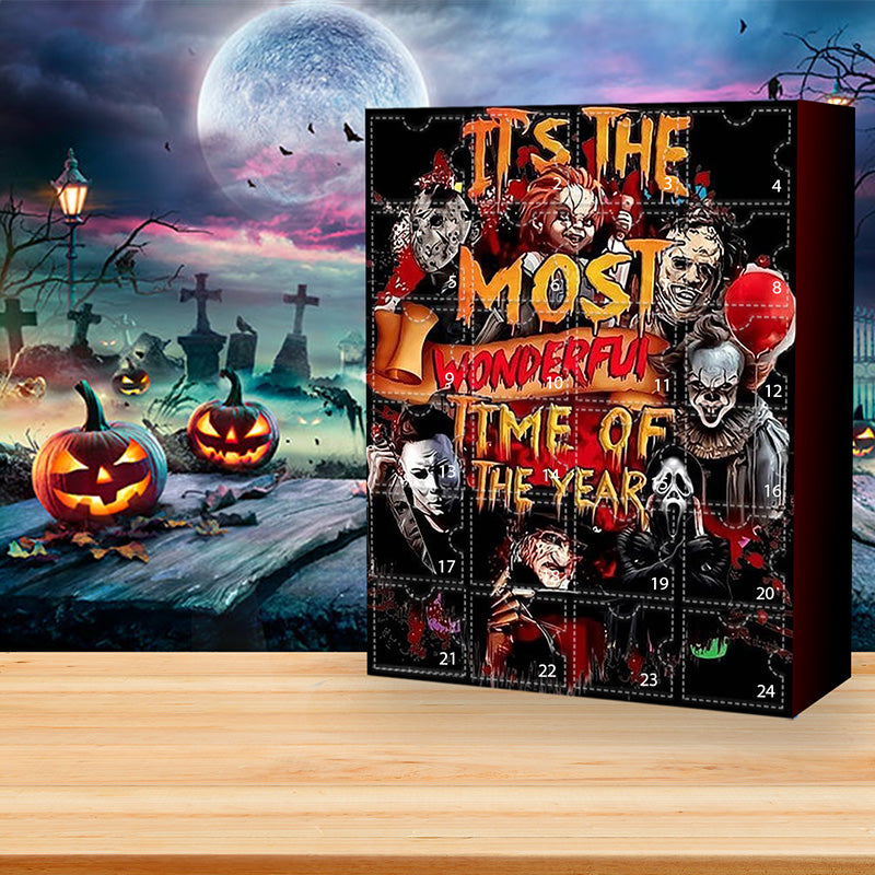 Halloween-Horrorfilm-Charaktere-Adventskalender
