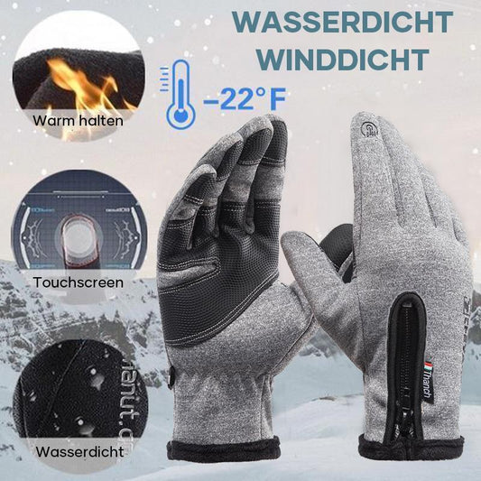 Wasserdichte Winterreithandschuhe