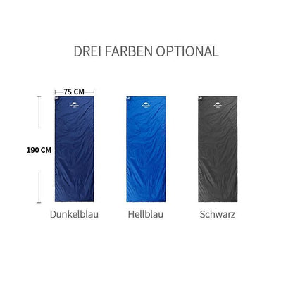 Leichter und tragbarer Schlafsack