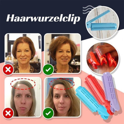 Flauschiger Haarwurzelclip