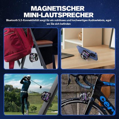 Magnetischer tragbarer drahtloser Lautsprecher