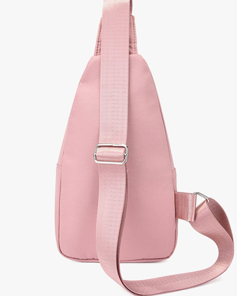 🔥Letzter Tag 49% Rabatt🏆️Anti-Diebstahl Solid Farbe Crossbody Tasche für die tägliche Reise