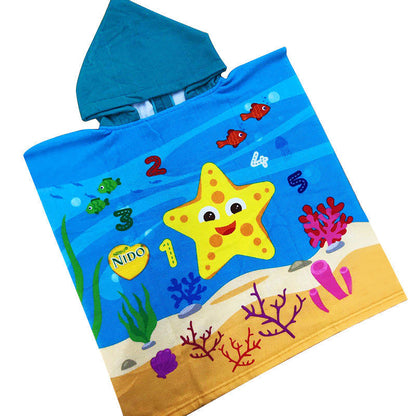 Cape-Badetuch für Kinder