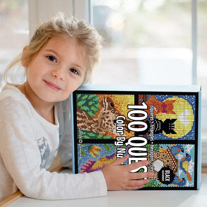 🔥Letzter Tag der Aktion: 49% Rabatt🎨100 QUEST Farben nach Zahlen Buch