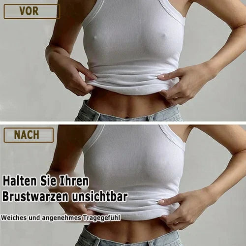 🔥🎉Eins kaufen, eins gratis🎁 - 🥰Ohne BH gehen! ✨Nahtlose Nippelabdeckungen (latexfrei und aus 100% medizinischem Silikon)