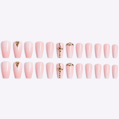 Glänzendes Strass Nagelkunst Set
