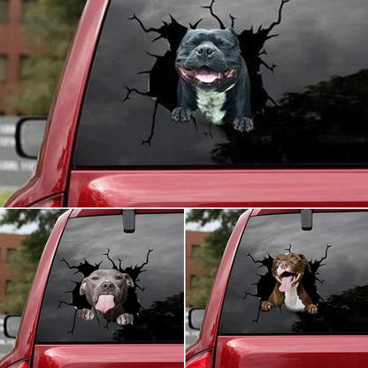 Auto Fenster Hund Aufkleber