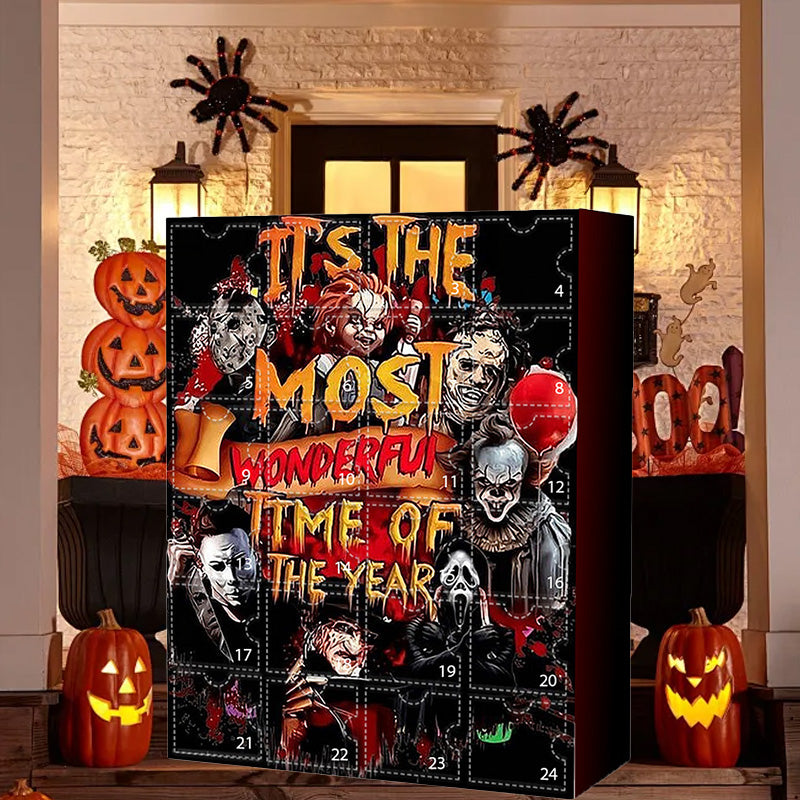 Halloween-Horrorfilm-Charaktere-Adventskalender