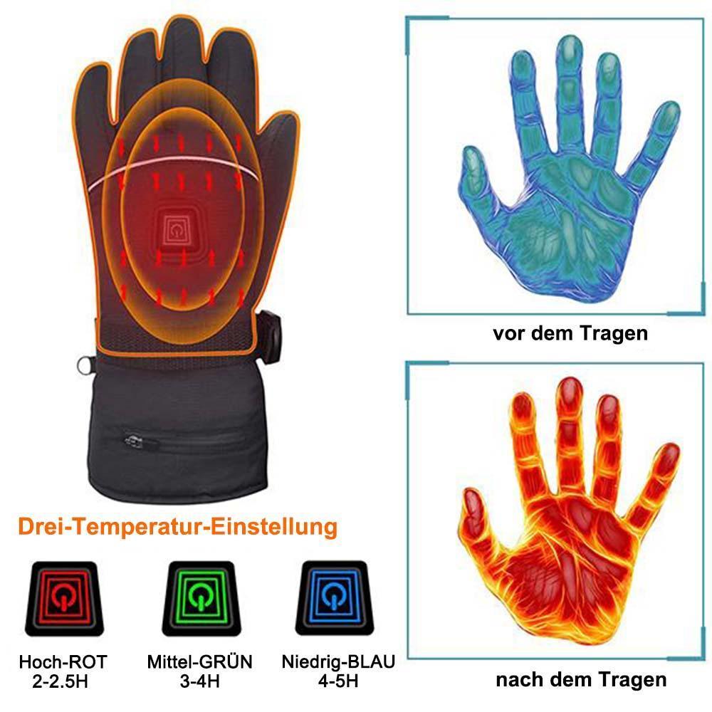 Neues Upgrade für elektrisch beheizte Handschuhe (bestes Geschenk in diesem Winter)