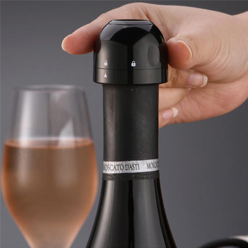 🎅(Weihnachtsvorverkauf - 50 % Rabatt)🎄 Silikonversiegelter Wein- und Sektverschluss (KAUFEN SIE 1, ERHALTEN SIE 1 KOSTENLOS)