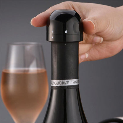 🎅(Weihnachtsvorverkauf - 50 % Rabatt)🎄 Silikonversiegelter Wein- und Sektverschluss (KAUFEN SIE 1, ERHALTEN SIE 1 KOSTENLOS)