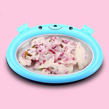 DIY Eismaschine Eis Pfanne