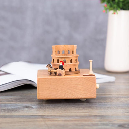 Hölzerne Musikbox für Kinder oder Freunden