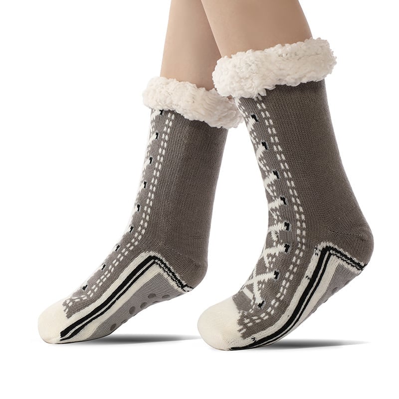 Ultra-dicke Kaschmir-Hausschuhsocken