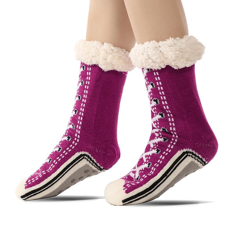 Ultra-dicke Kaschmir-Hausschuhsocken