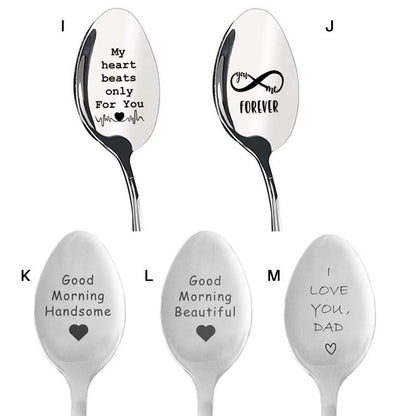 Edelstahl Valentine Löffel