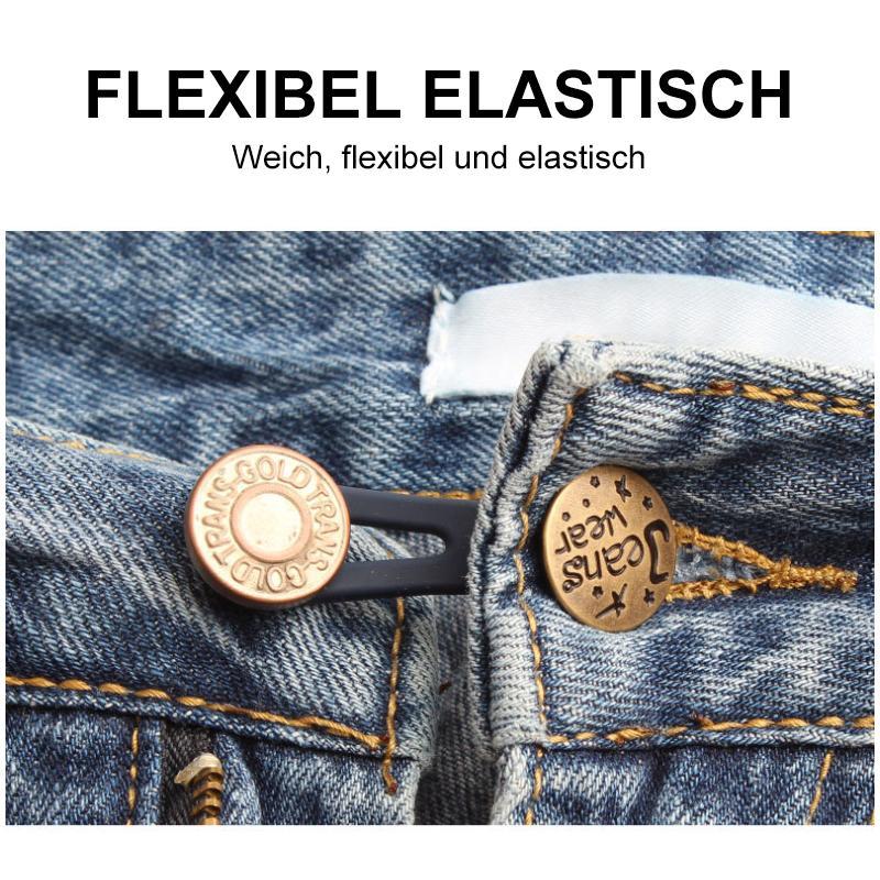 Einziehbarer Knopf für Jeans