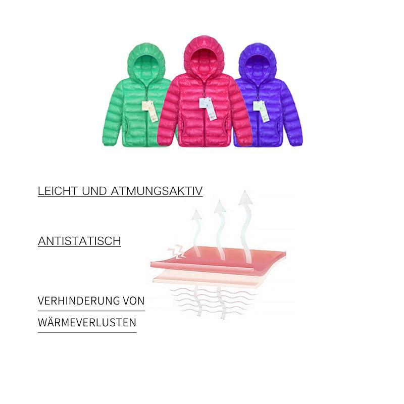 Ultraleichte Daunenjacke Hoodie Unisex 8 Farben