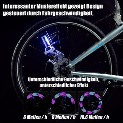 Fahrrad wasserdichte Warnleucht