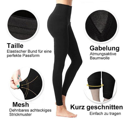 Hose mit hoher Taille