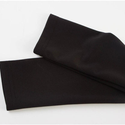 Klavier Langärmliges schulterfreies Kleid