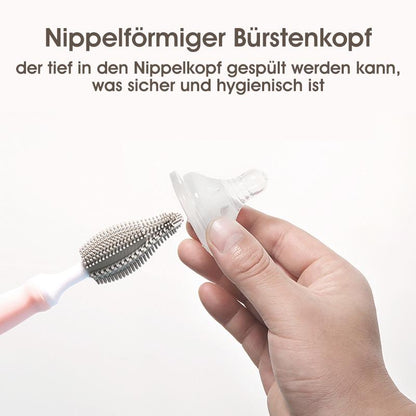 Reinigungsbürstenset aus 360-Grad-Schnuller aus Silikon