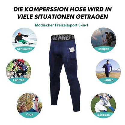 Hautenge Turnhose für die Männer